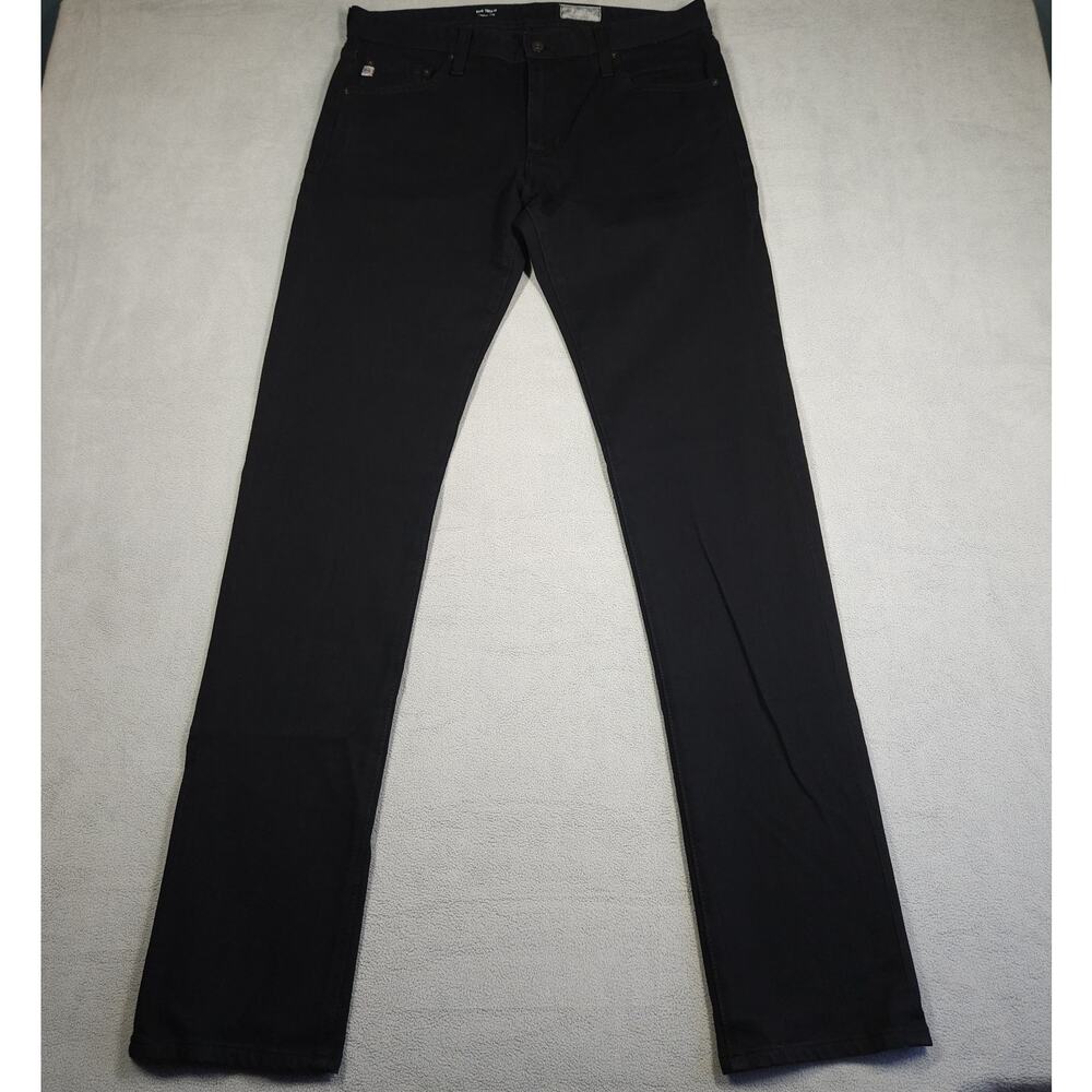 AG Adriano Goldschmied Jeans Men 33x36* Black Tellis Modern Slim Stretch Denim - Picture 2 of 11